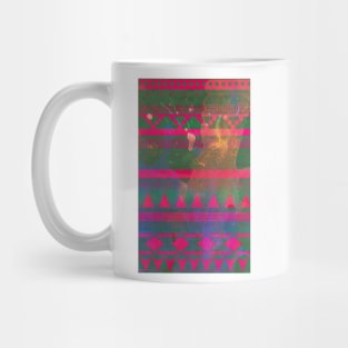 Aztec Dreams 2 tribal pattern Mug